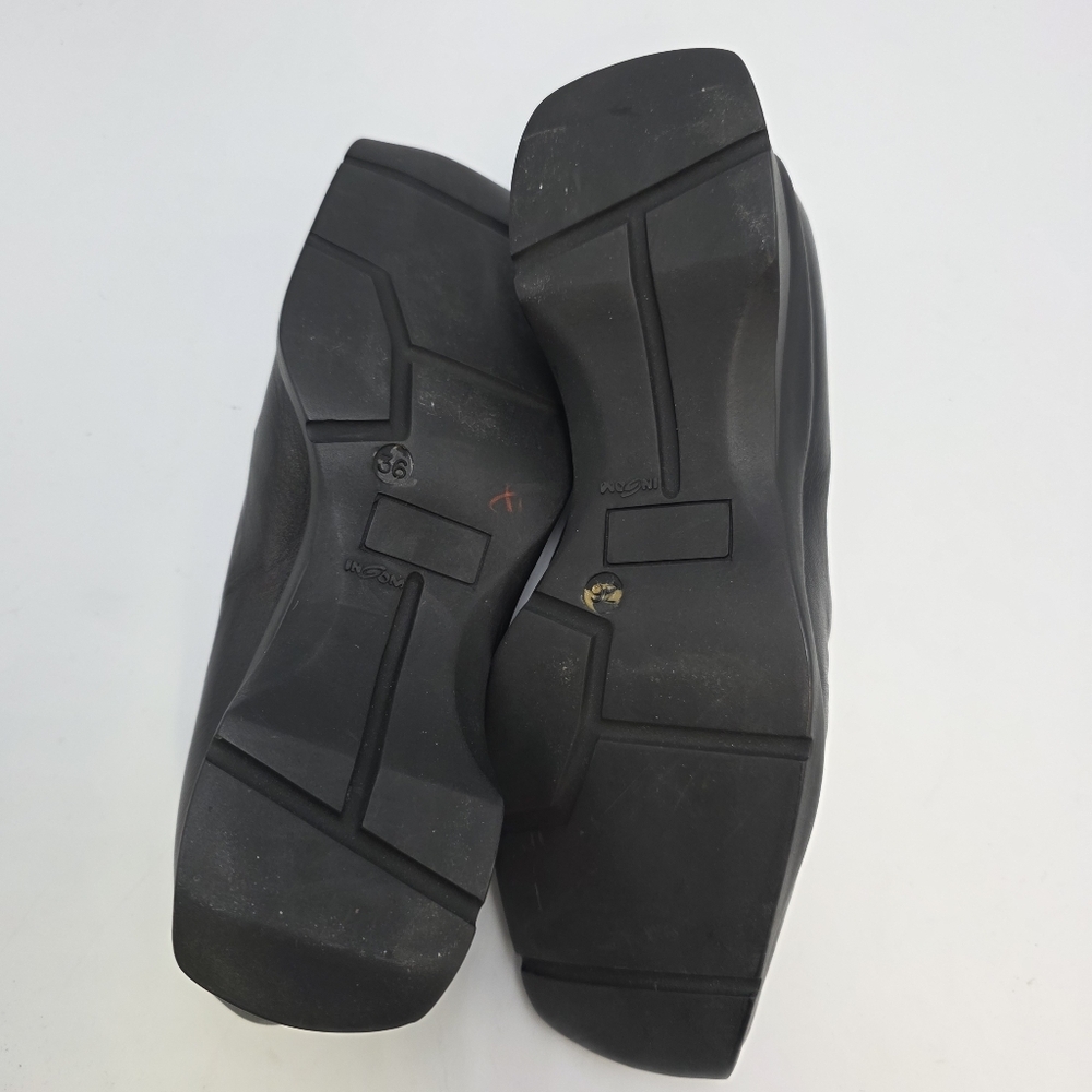 Di Verona - Vintage Italian Black Leather Shoe Ahead Of Its Time, Size 36 Eu View 6
